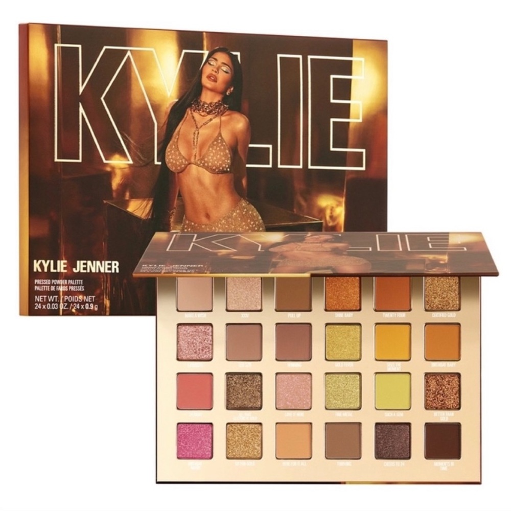 Kylie Cosmetics 24K Pressed Powder Palette. - Picture 2 of 7